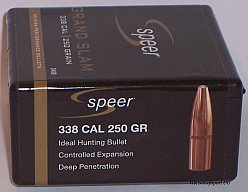 50St. SPEER .338(.338Dia.) - 250 - GRAND SLAM -#2408 - Versand ab 6,40€