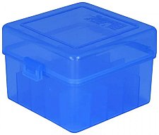 BERRYS Patronenbox BLUE 25er 20 GAUGE | für 25 Stück Schrotpatronen 20/70 20/76 BLUE CLEAR / Klar