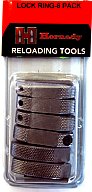 HORNADY #044606 SURE-LOC Lock Ring 6er Pack präzise Einstellung aller standard 7/8"-14 Matrizen