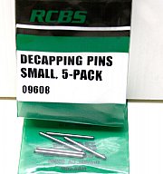 RCBS #09608 Decapping Pins SMALL Zündhütchen Ausstoßerstifte OHNE Köpfchen für Kalibrier Matrizen