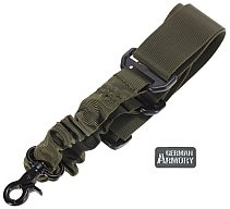 Bungee Sling 1 Punkt Gewehrgurt, Mission Sling Rattlesnake Gewehrriemen elastisch schwarz khaki grün