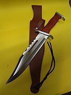 top Angebot....Bowiemesser Jagdmesser Fahrtenmesser Gürtelmesser Rambo R1