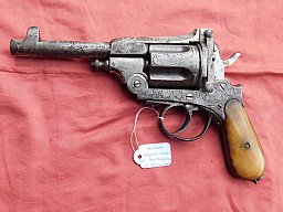 Sehr selten: Modell Leopold Gasser Revolver in Luxusausführung, Montenegrin, Kal. 11,3 Gasser