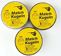 1500 Schuss H&N Kal. 5mm Diabolos (Nicht 5,5mm!!!)