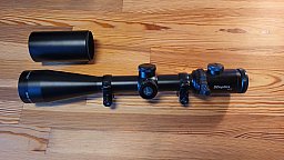 DDoptics V6 2,5-15x50 Gen3 NFX MRAD A4N Zielfernrohr; Variante: mit I Fiber LP