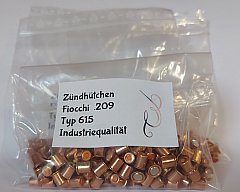 100 Zündhütchen 209 Fiocchi 615 Industrie
