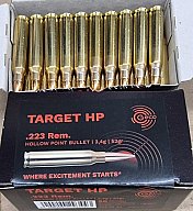 .223Rem/52grs Geco Target HP 500 Stk. Angebot!!