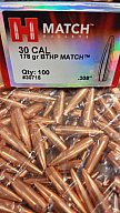 .308/.30-178grs HPBT-Match Hornady Geschosse 100 Stk. No. 30715