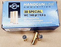 .38special/148grs A-049 PPU WC 50 Stk.