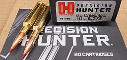 6,5Creedmoor/143grs ELD-X Hornady 20 stk. No. 81499 #