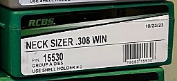 RCBS .308 Win Necksizer Halskalibriermatrize NEU