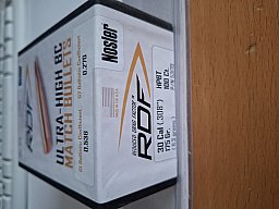 82 Geschosse Nosler RDF HPBT Dia. 308 mit 175 grain OVP Top Neu keine Berger Hornady