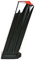 Heckler&Koch Original Ersatzmagazin für P30 P30L SFP9 9mm Luger 9x19 15-Schuss Hartgummiboden Z. Rot