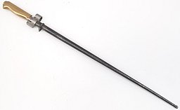 Französisches Lebel Bajonett Mle. 1886-15 Messinggriff, nummerngleich (Lebel, Berthier, Chassepot)