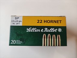 Sellier & Bellot .22 Hornet Teilmantel & Vollmantel