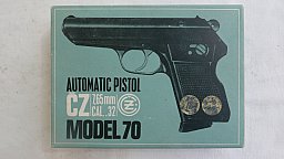 Pistole Fabrikat CZ Model (Vzor) 70 Kal. 7,65 ungebraucht neuwertig
