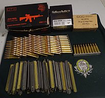 106 Stuck GGG Stripper Clips for .222 Rem, .223 Rem, 5,56 NATO (Ladestreifen)