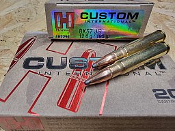8x57IS/195 SP Hornady Custom Interlock 20 stk. #82291 #