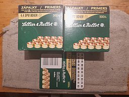 Sellier&Bellot Zündhütchen Small Pistol S.P. M, 800 Stück