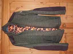 Original XXL WILD Jagd/Wendejacke Gr. 52/54 Material Art Fleece/Softshell TOP verarbeitet!