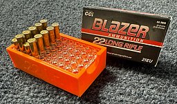 KK Munitionsentnahmehilfe Box .22lr .22lfb .22l.r. CCI Blazer - Ruger Anschütz Walther Feinwerkbau