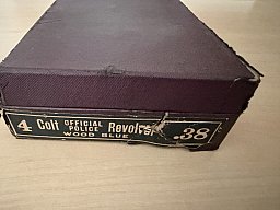 Colt Official Police Revolver Verpackung original