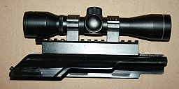 Gehäuse-Deckel für AK47/AK74 mit Picatinny-Schiene und ZF RWS 4x32 -GELEGENHEIT-