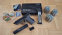 Starterset Walther PPQ M2 Q4 TAC Combo 4.6" Set + Schalldämpfer
