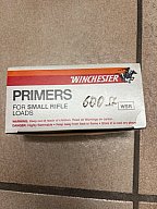Zündhütchen 600 Stück Winchester Small Rifle