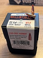 360 Geschosse Nosler .22 .224" 40gr Ballistic Tip Bleifrei