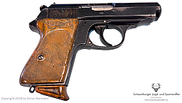 Pistole, Walther, Zella-Mehlis, PPK, 1939, Kal. 7,65mmBrowning, guter bis sehr guter Zustand.