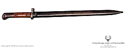 Bajonett, Gewehr 98/38, VZ-23, sehr guter Zustand.