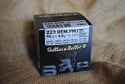 .223 Rem, 55grn FMJ, S&B