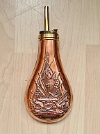 Pulverflasche aus Messing