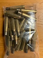 25 Hülsen .50BMG