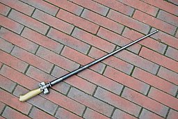 Bajonett für Lebelgewehr Mod. 1886 zweite Form Messinggriff Sammlerwaffe