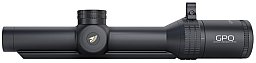 Jetzt auch mit Schiene! GPO SPECTRA™ 6x 1-6x24i Zielfernrohr mit Schiene