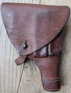 Militärisches Lederholster für FN 1903 - Husqvarna m/07