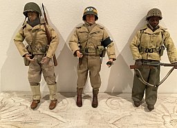 3 US GI‘s WKII , Thompsen , Government, Garand …Ansehen