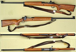 Kongsberg Scharfschützengewehr Mod. 1959 im Kaliber 6,5x55 Norwegen mit Dioptervisier und Tragerieme