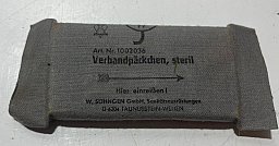 Verbandpäckchen Bundeswehr 70er Jahre