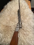 Luftgewehr Knicker Diana Modell 20 ! Vernickelt ca. 100 Jahre alt