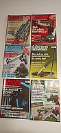 6x Visier Heft Waffenmagazin von 1998 Sig CZ Flinte Messer Revolver Walther HK Anschütz Winchester