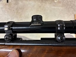 Anschütz KK 22 Magnum / WMR mit Zielfernrohr 4 x 32