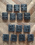 7x Rail Cover Magpul Schwarz / Black