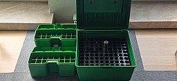 3× MTM Case-Gard Munitionsboxen – 1× R100 und 2× RF22-SM