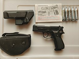 Walter CP88 Druckluftpistole CO2