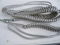 Paradefangschnur aus Metallfadengeflecht