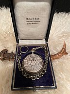 Silberne Taschenuhr