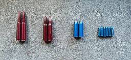 Konvolut Pufferpatronen A-Zoom .308 Win, 6,5×55, .22 LR und weitere